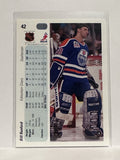 #42 Bill Ranford Edmonton Oilers 90-91 Upper Deck Hockey Card