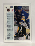 #40 Mike Lalor St Louis Blues 90-91 Upper Deck Hockey Card