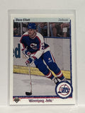 #71 Dave Ellett Winnipeg Jets 90-91 Upper Deck Hockey Card