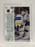 #73 Luc Robitaille Los Angeles Kings 90-91 Upper Deck Hockey Card