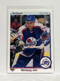 #74 Pat Elynuik Winnipeg Jets 90-91 Upper Deck Hockey Card