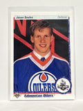 #75 Jason Soules Edmonton Oilers 90-91 Upper Deck Hockey Card