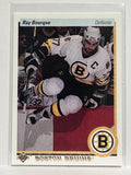 #64 Ray Bourque Boston Bruins 90-91 Upper Deck Hockey Card