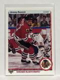 #63 Jeremy Roenick Chicago Blackhawks 90-91 Upper Deck Hockey Card