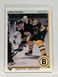 #61 Dave Christian Boston Bruins 90-91 Upper Deck Hockey Card