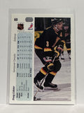 #60 Doug Lidster Vancouver Canucks 90-91 Upper Deck Hockey Card