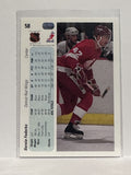 #58 Bernie Federko Detroit Red Wings 90-91 Upper Deck Hockey Card