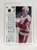 #56 Steve Yzerman Detroit Red Wings 90-91 Upper Deck Hockey Card