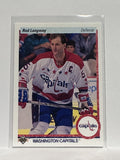 #57 Rod Langway Washington Capitals 90-91 Upper Deck Hockey Card