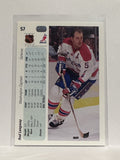 #57 Rod Langway Washington Capitals 90-91 Upper Deck Hockey Card