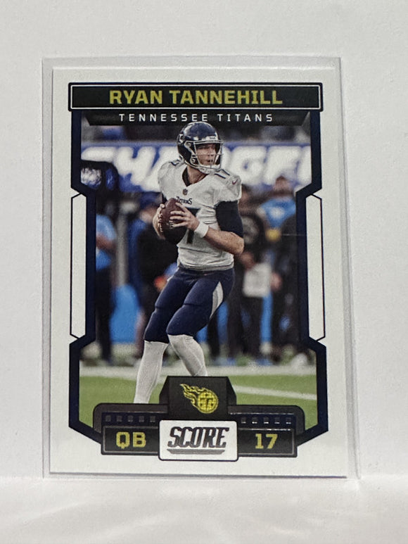 #28 Ryan Tannehill Tennessee Titans 2023 Score Football Card