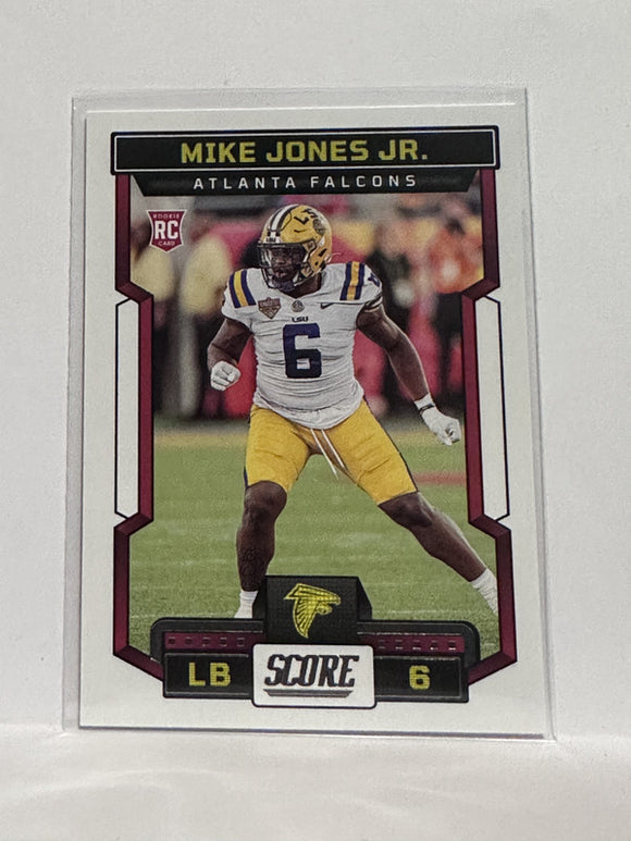 #395 Mike Jones Jr Rookie Atlanta Falcons 2023 Score Football Card