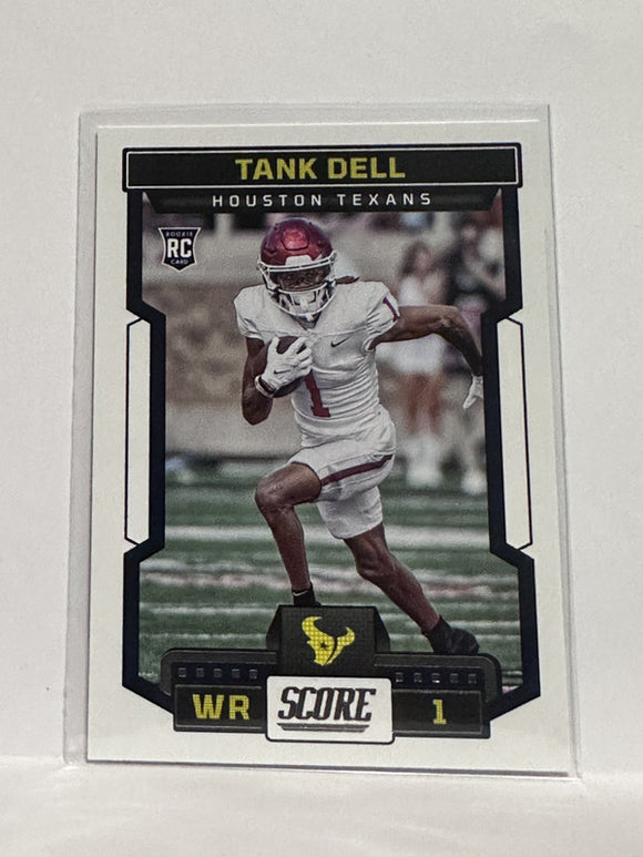 #353 Tank Dell Rookie Houston Texans 2023 Score Football Card