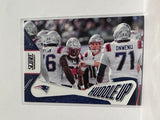 #14 Huddle Up New England Patriots 2023 Score Football Card