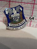 City of Fort McMurray Alberta Coat of Arms  Lapel Pin
