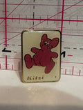 Kitzi Kangaroo Mascot  Lapel Pin