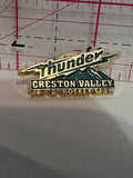 Thunder Creston Valley Jr A Hockey Team  Lapel Pin