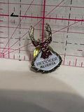 Red Deer Alberta City Logo  Lapel Pin