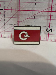 Calgary Stampede Flag  Lapel Pin