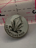 Rosthern Saskatchewan Crest Emblem Logo  Lapel Pin