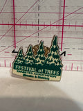 Festival of Trees Diabetes Assocaition Brooks and District  Lapel Pin