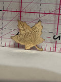 London Ontario Maple Leaf  Lapel Pin