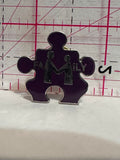 Family Puzzle Piece Logo  Lapel Pin
