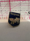 Montreal Quebec Horse Drawn Carriage  Lapel Pin