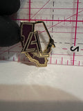 Alberta Hockey Logo  Lapel Pin