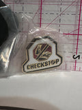 Checkstop Campaign Logo  Lapel Pin
