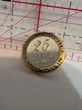 Calgary Ringettes 25 Year Member Credit Union  Lapel Pin