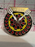 RCNA '84 Dart Board  Lapel Pin