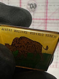 Albert Walters Buffalo Ranch 100 Mile House BC  Lapel Pin
