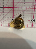 V Tree Person Logo  Lapel Pin