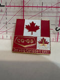Jeux Canada Games CO-OP Canadian Flag  Lapel Pin