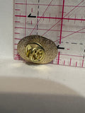Sylvan Lake Alberta Mermaid Sail Boat  Lapel Pin