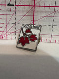 McMichael Maple Leaves  Lapel Pin