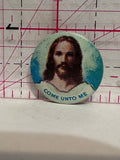 Jesus Come Unto Me Religious  Lapel Pin