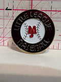 MJ Little League Baseball  Lapel Pin