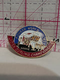 Ladies Curling Championship Pioneer World '83 Moose Jaw  Lapel Pin