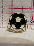 Blackfalds Minor Soccer Association Ball  Lapel Pin