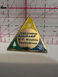 BCWF B.C. Wildlife Federation  Lapel Pin