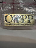 COPP Citizens on Patrol Program Logo  Lapel Pin