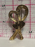 Avon Presidents Club 97 98 Ribbon Hearts  Lapel Pin
