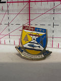 Bathurst NB Crest Emblem New Brunswick  Lapel Pin