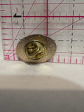 Sylvan Lake Alberta Mermaid Sail Boat  Lapel Pin