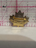 Seniors and Vets Club Airdrie Canadian Maple Leaf  Lapel Pin