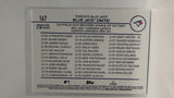 #167 Blue Jays Unite Toronto Maple Leafs 2024 Topps Baseball Card