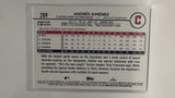#289 Andres Gimenez Cleveland Guardians 2024 Topps Baseball Card