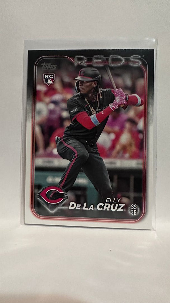 #141 Elly De La Cruz Rookie Cincinnati Reds 2024 Topps Baseball Card